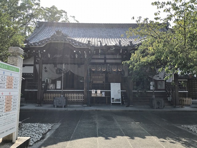 桑名宗社　拝殿