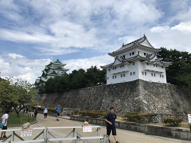 名古屋城　西南隅櫓と天守閣