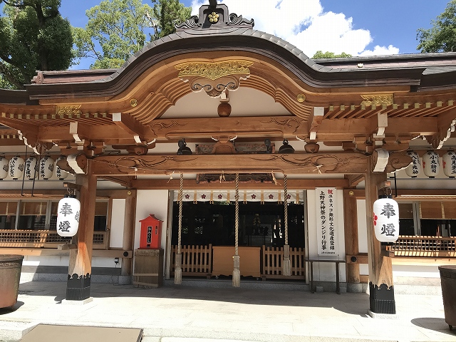 菅原神社（上野天神宮）　拝殿