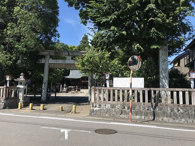 貴船神社(関市)　入口