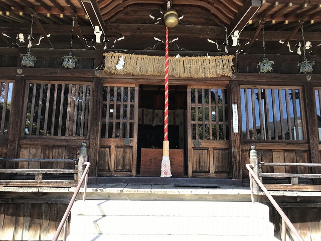 貴船神社(関市)　拝殿