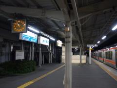 中津川駅 20:54