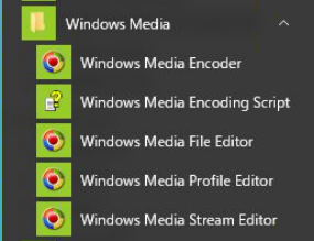 Windows Media Encorder
