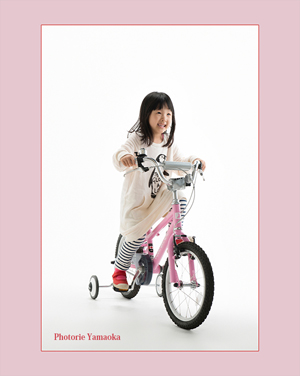 お誕生日記念写真５歳女児　写真スタジオ館　新潟市