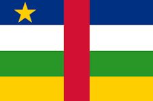 中央アフリカ共和国　国旗