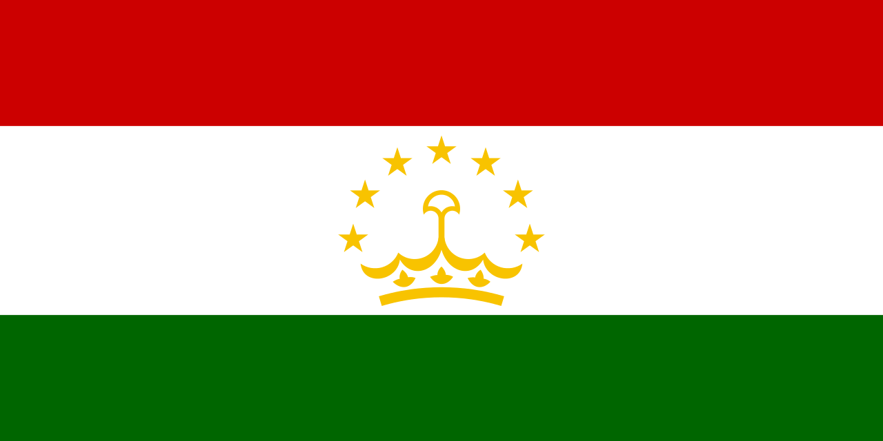 タジキスタン　国旗