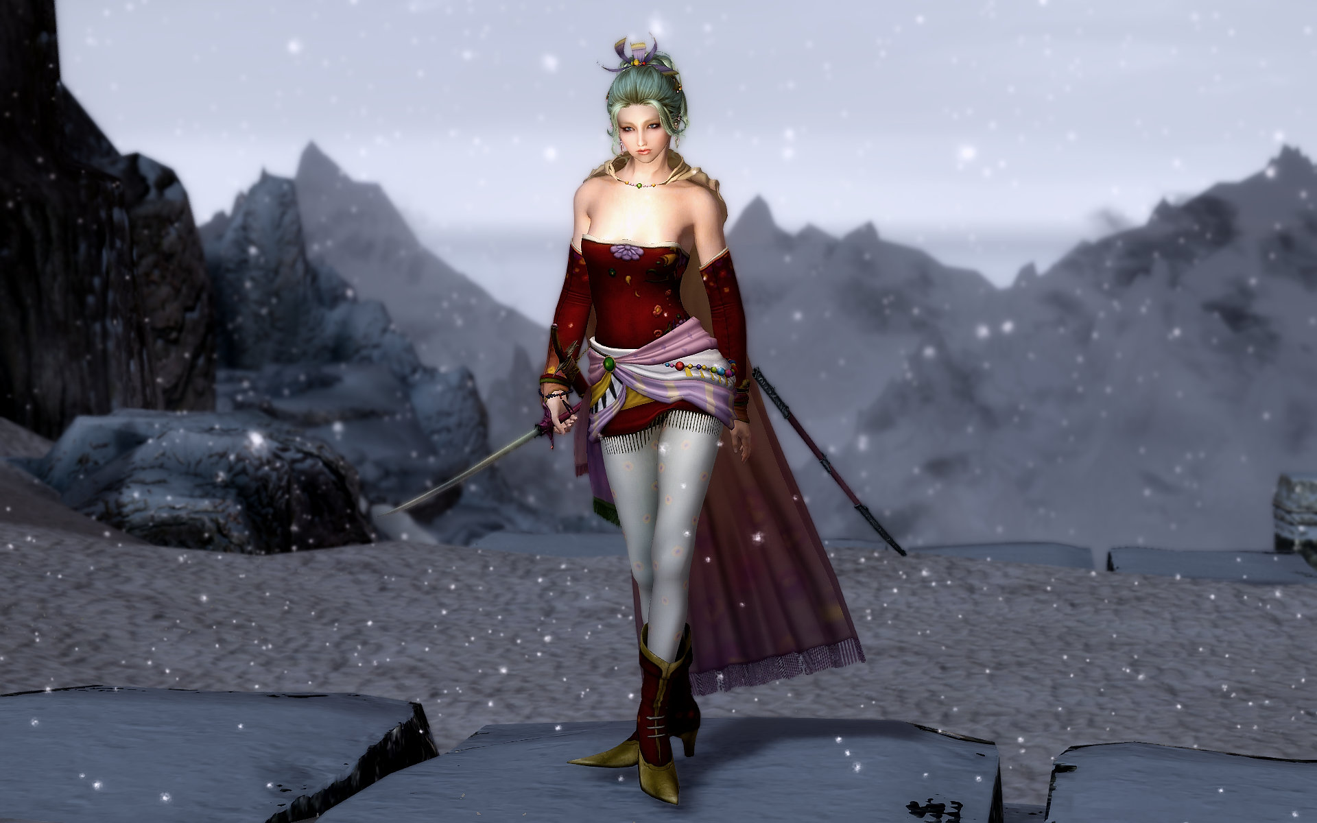Final Fantasy Ⅵ Tina Outfit & Sword Renewal