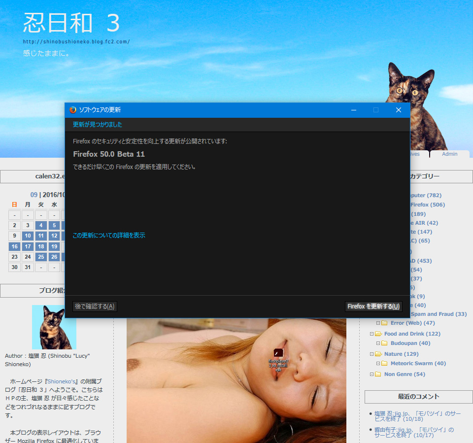 Mozilla Firefox 50.0 Beta 11